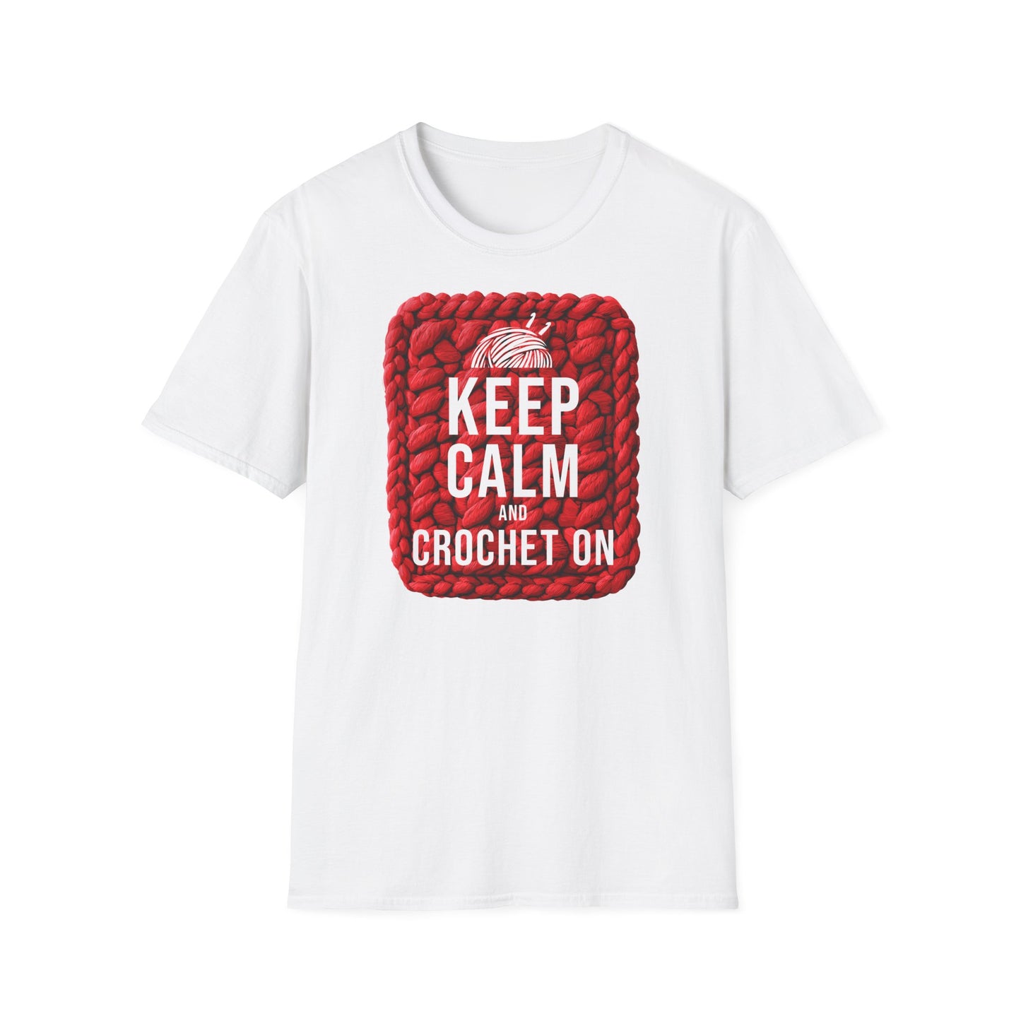 "Keep calm and crochet on" light