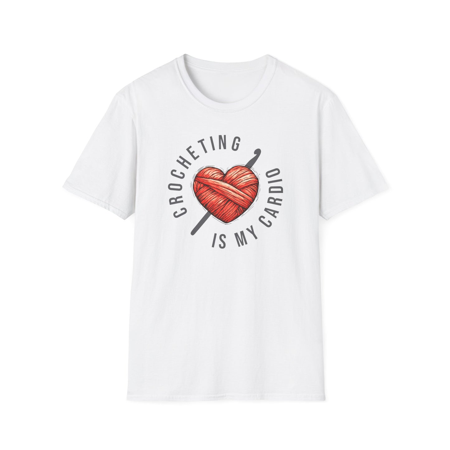 "Crocheting is my cardio" light