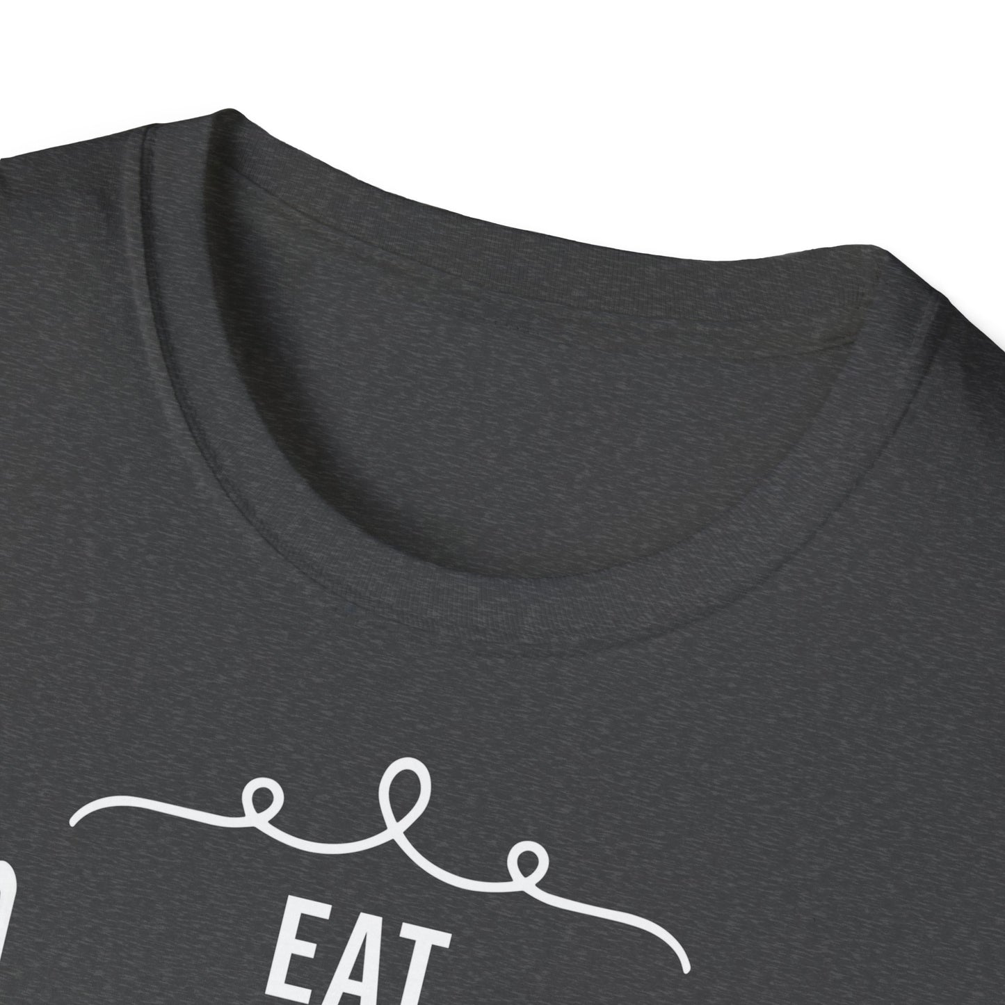 "Eat Sleep Crochet Repeat" dark