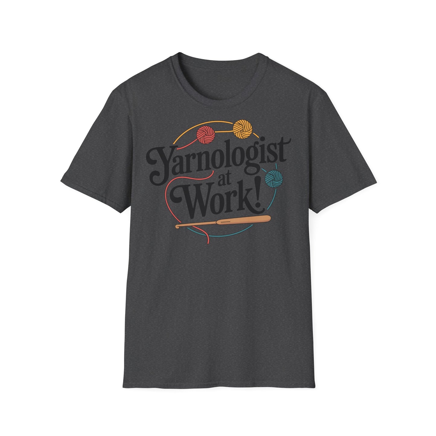 "Yarnologist at Work!" dark