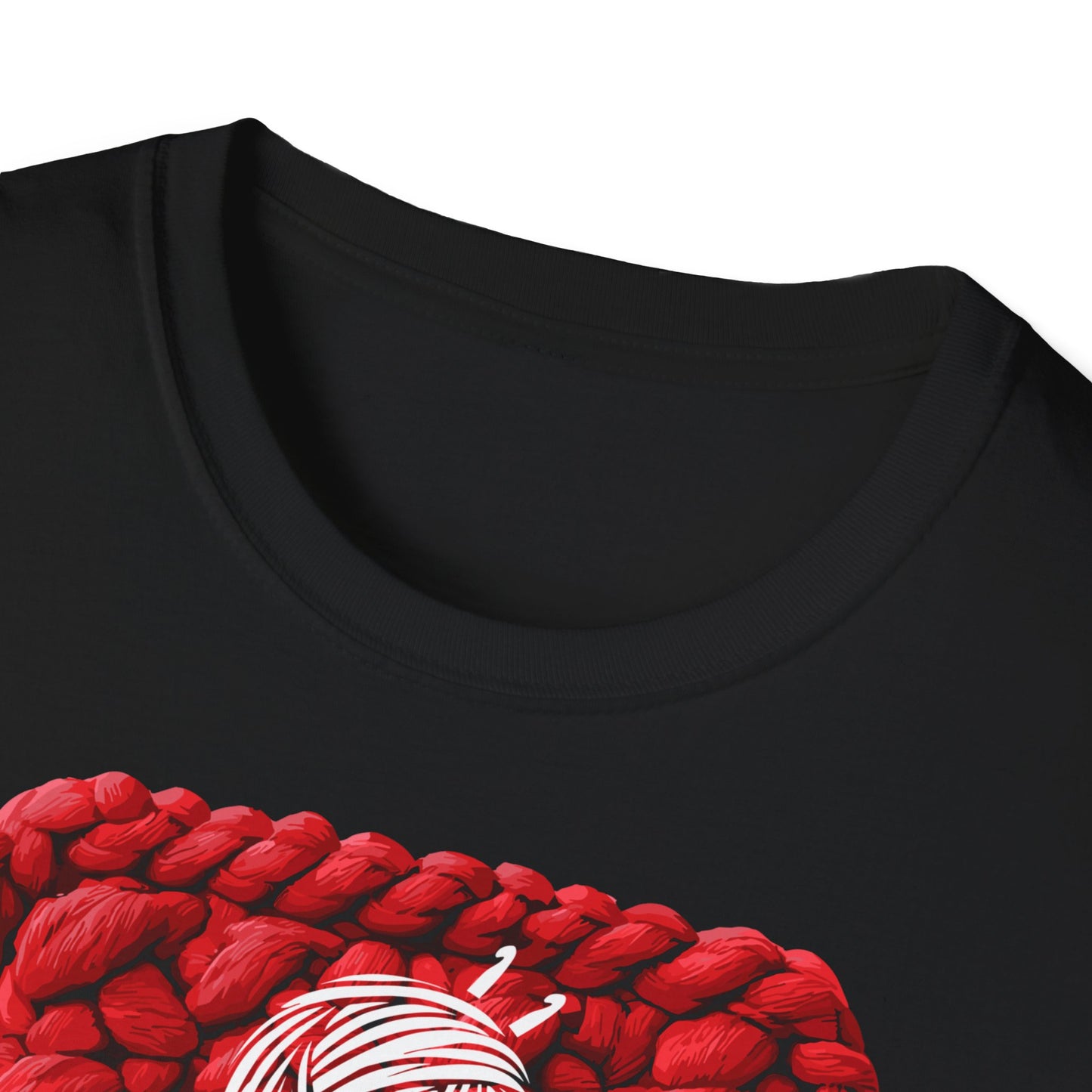 "Keep calm and crochet on" dark