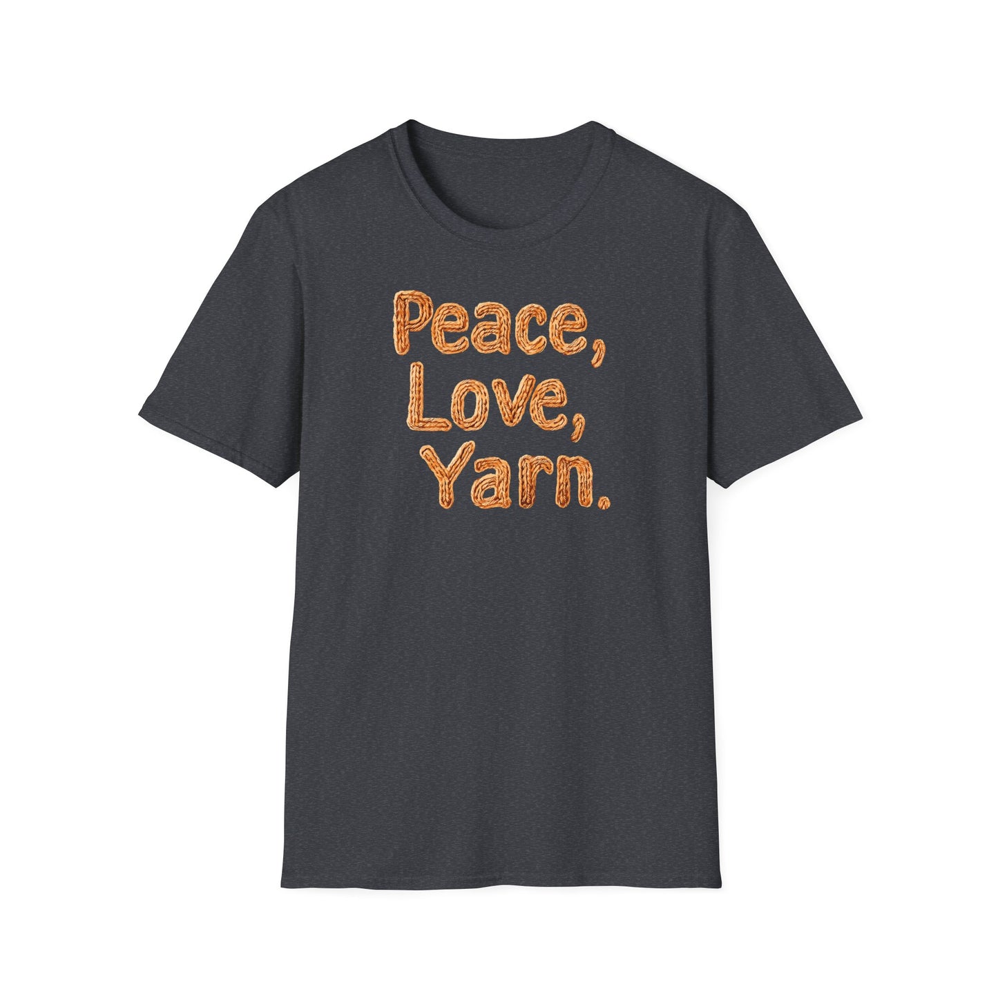"Peace, Love, Yarn" dark