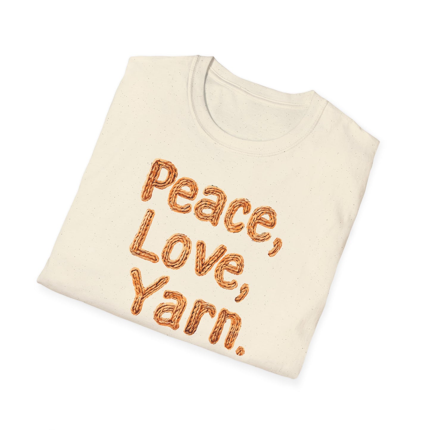 "Peace, Love, Yarn" light