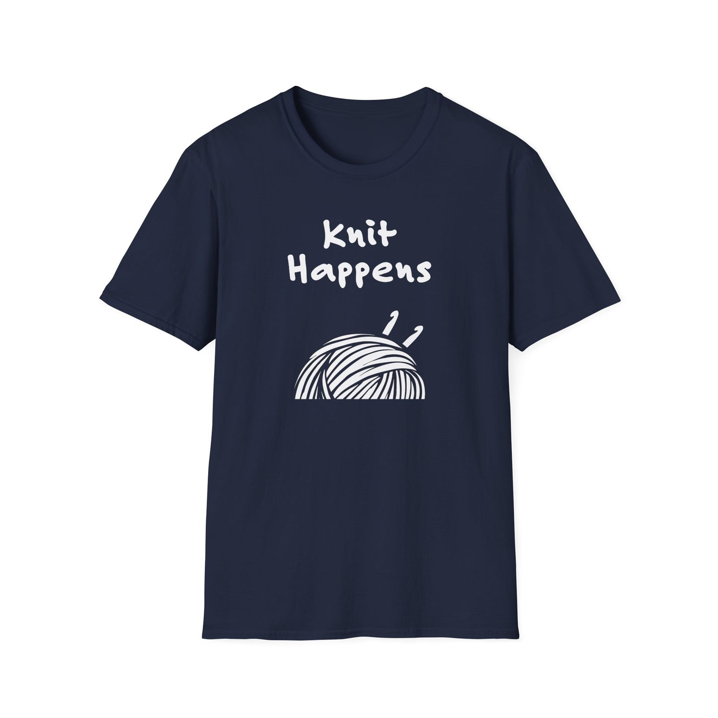 "Knit Happens" dark