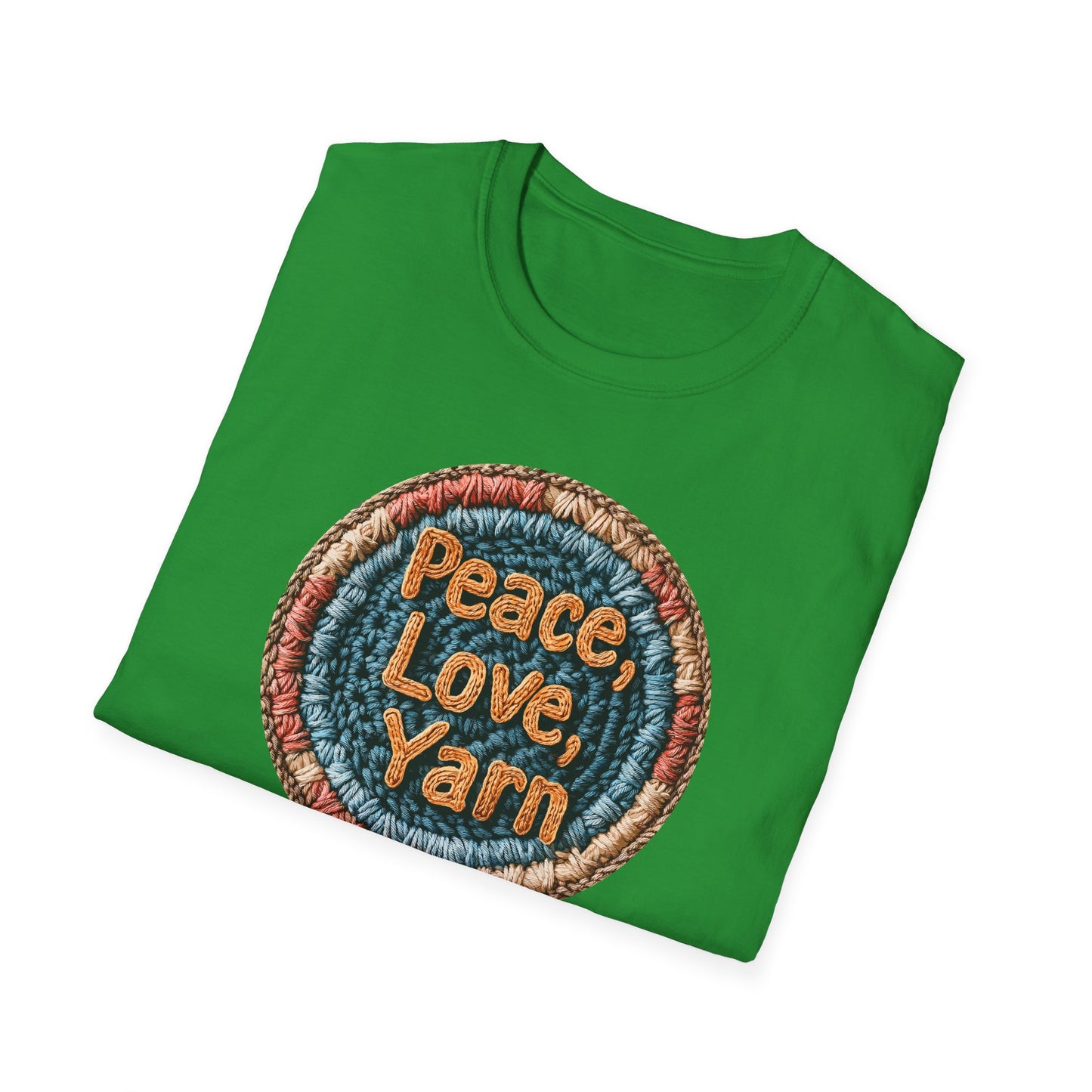 "Peace, Love, Yarn" dark
