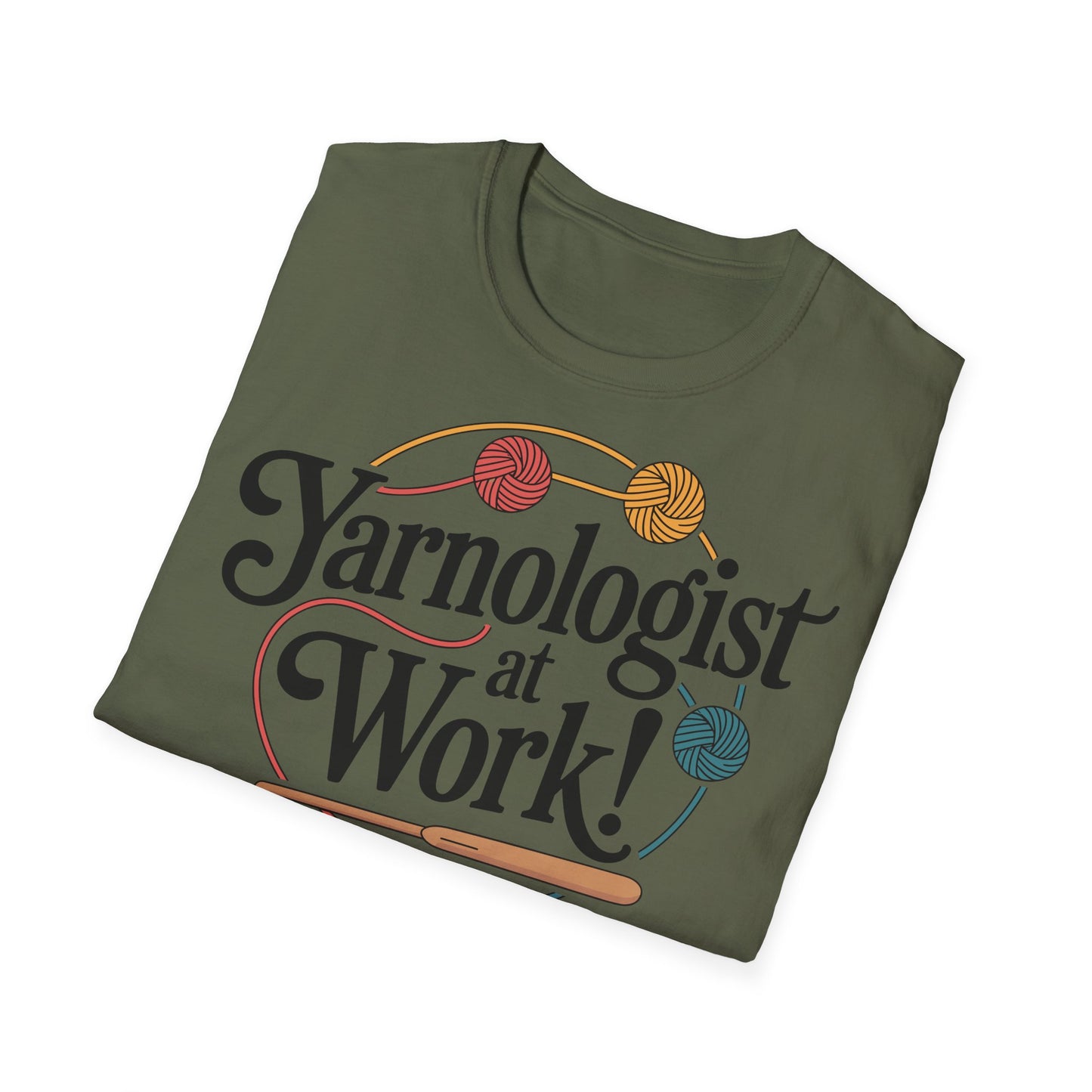 "Yarnologist at Work!" dark