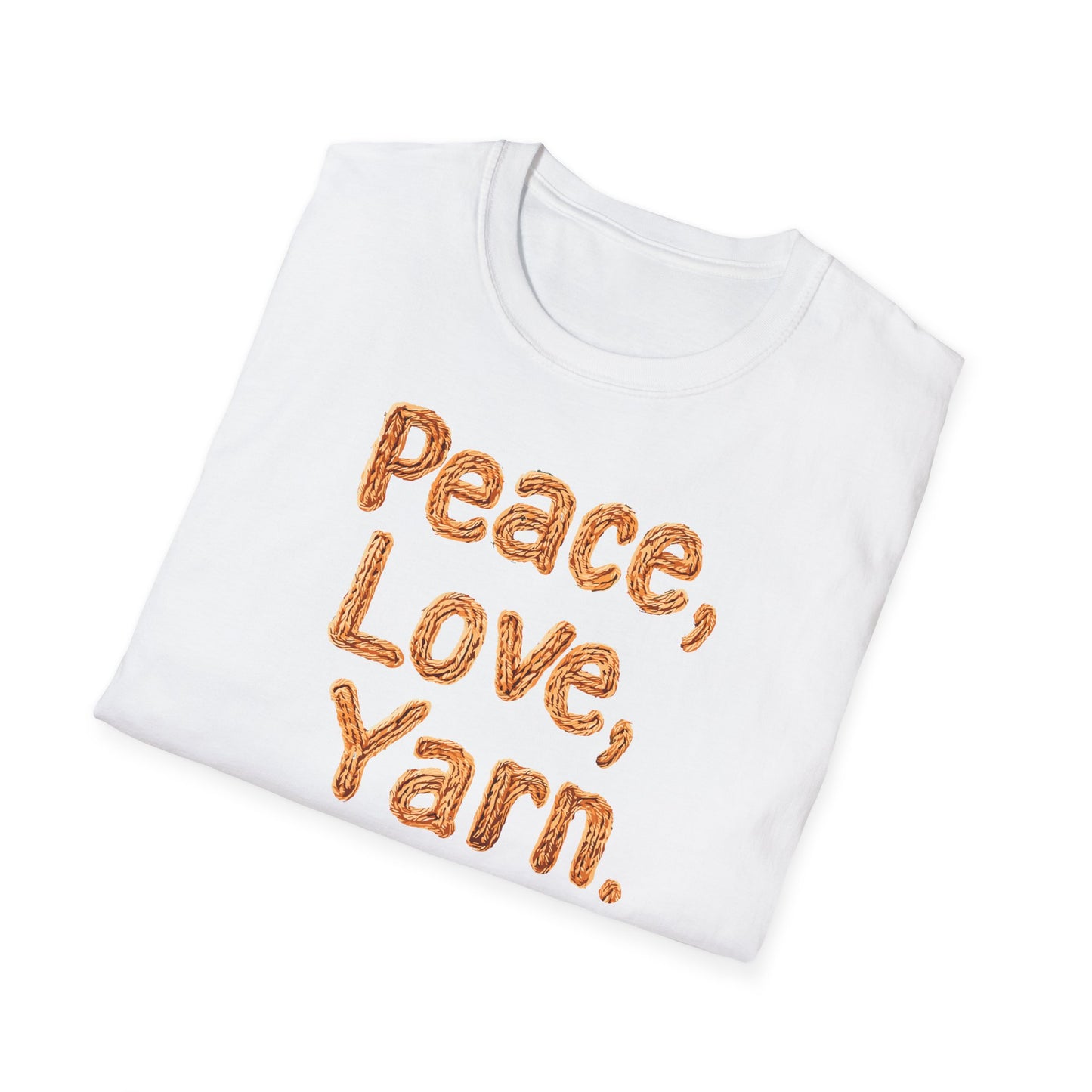 "Peace, Love, Yarn" light