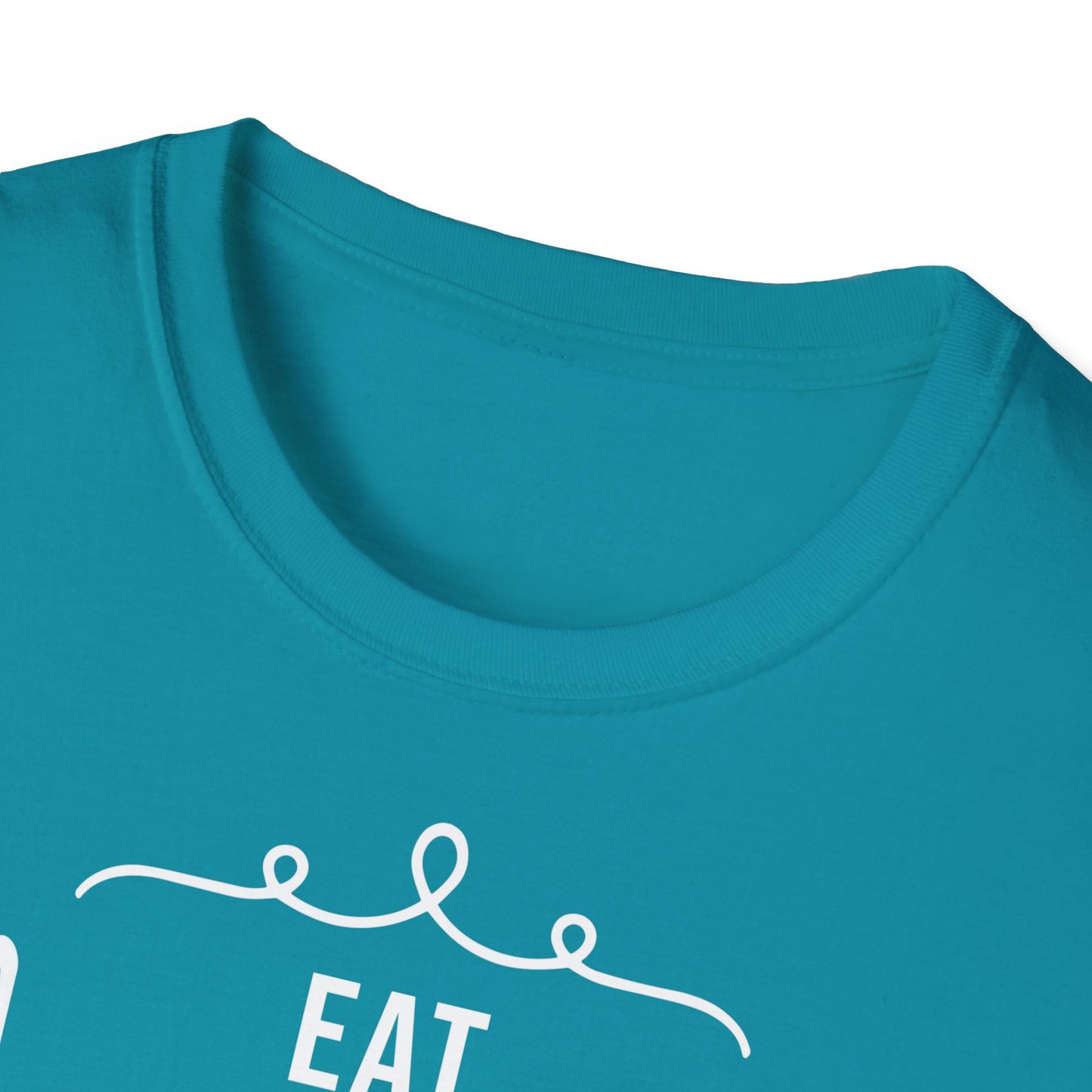 "Eat Sleep Crochet Repeat" dark