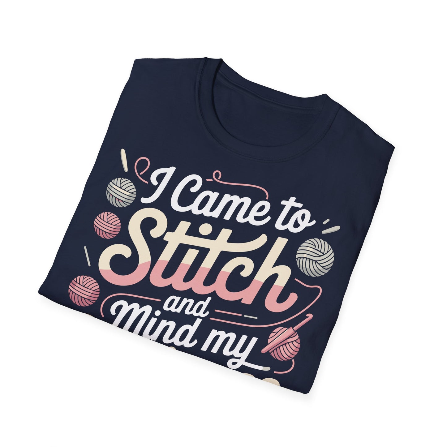 "I came to stitch" dark