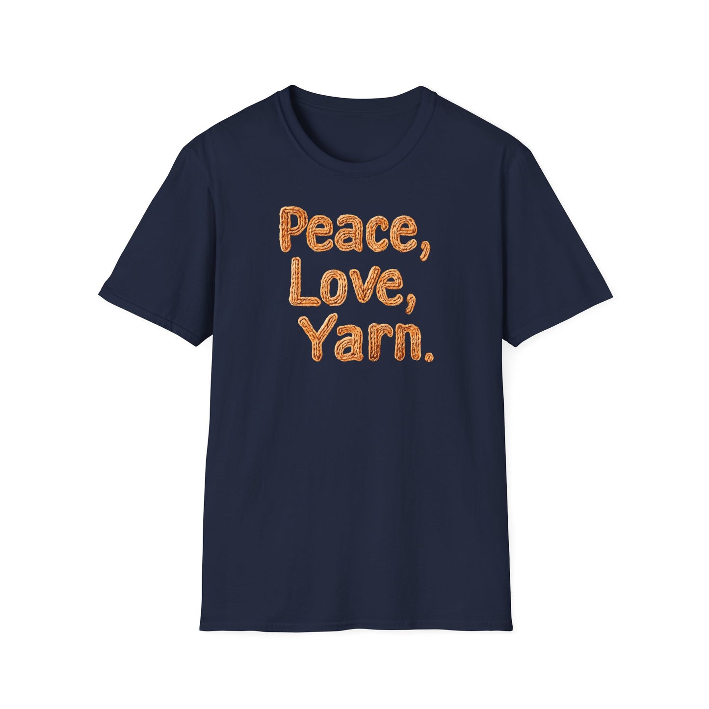 "Peace, Love, Yarn" dark