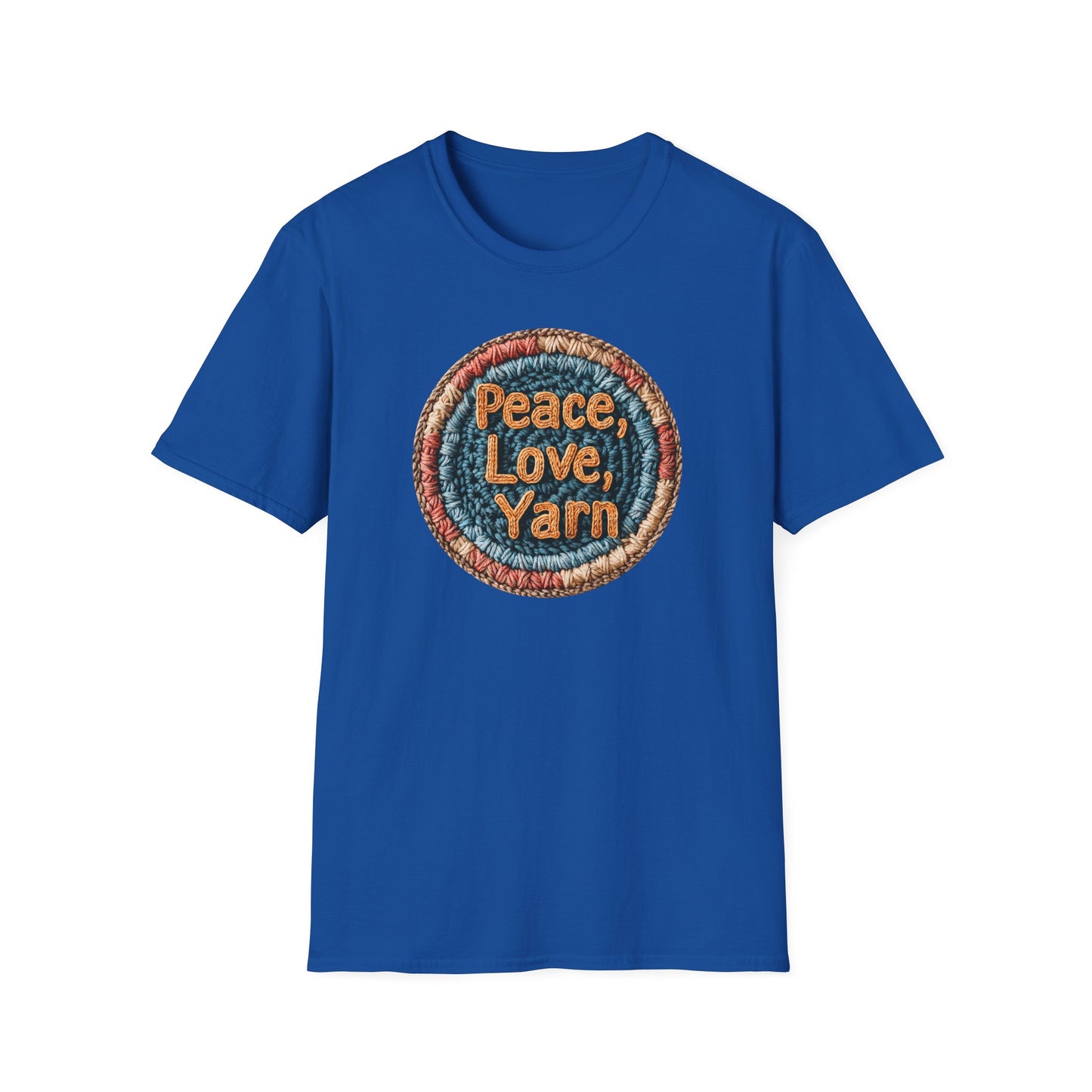 "Peace, Love, Yarn" dark