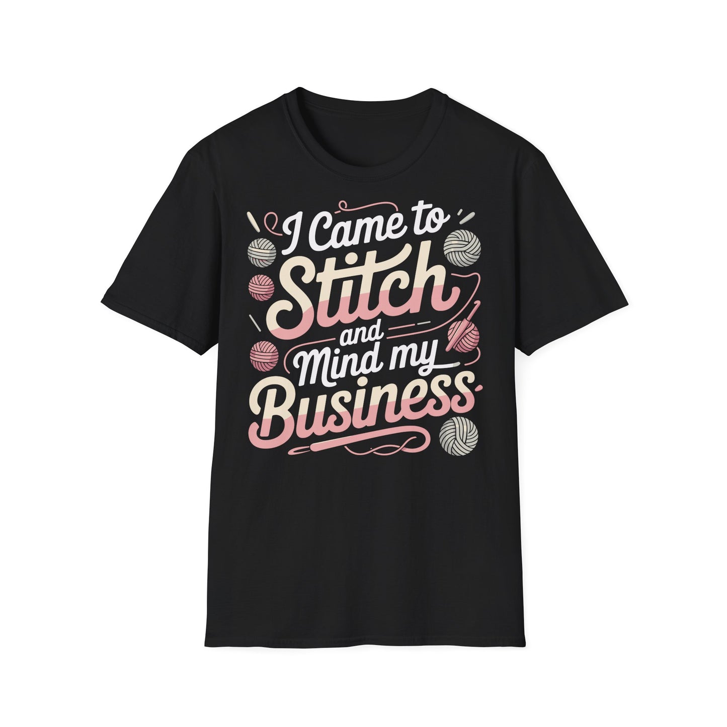 "I came to stitch" dark