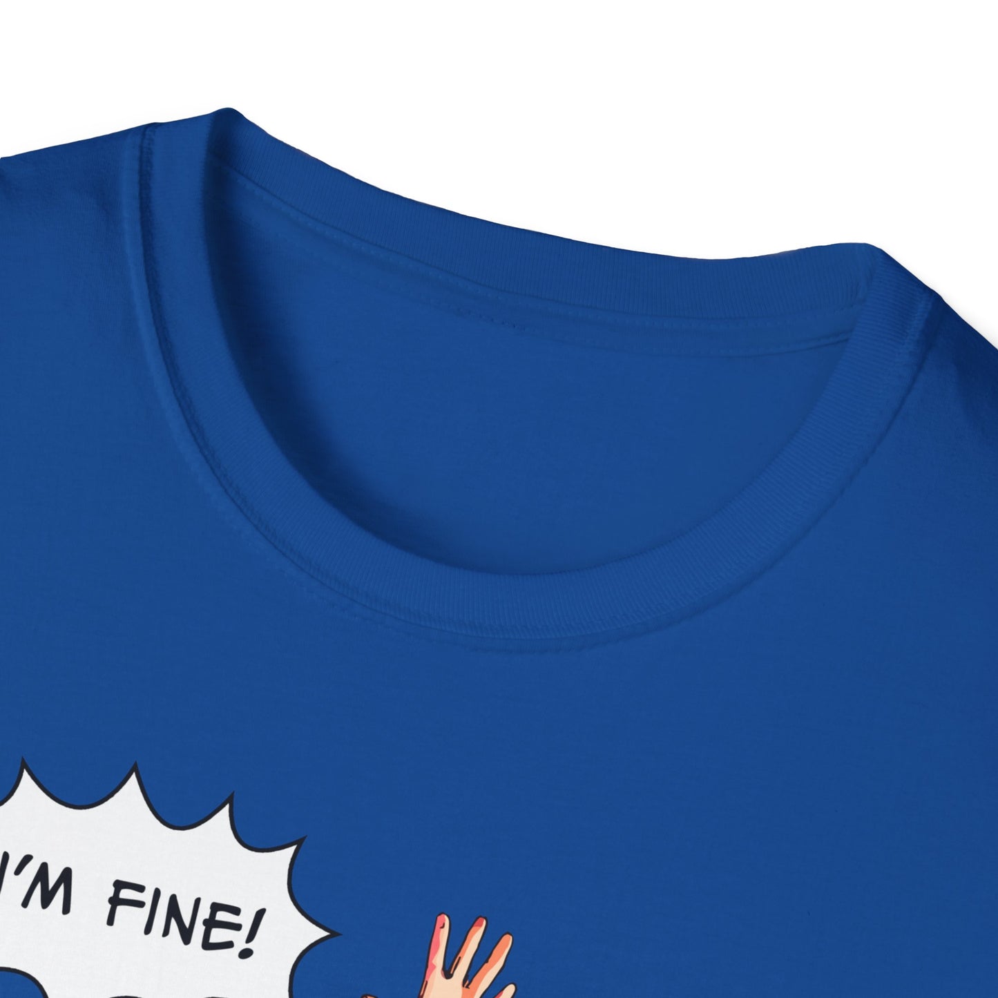 "I'm fine!" dark