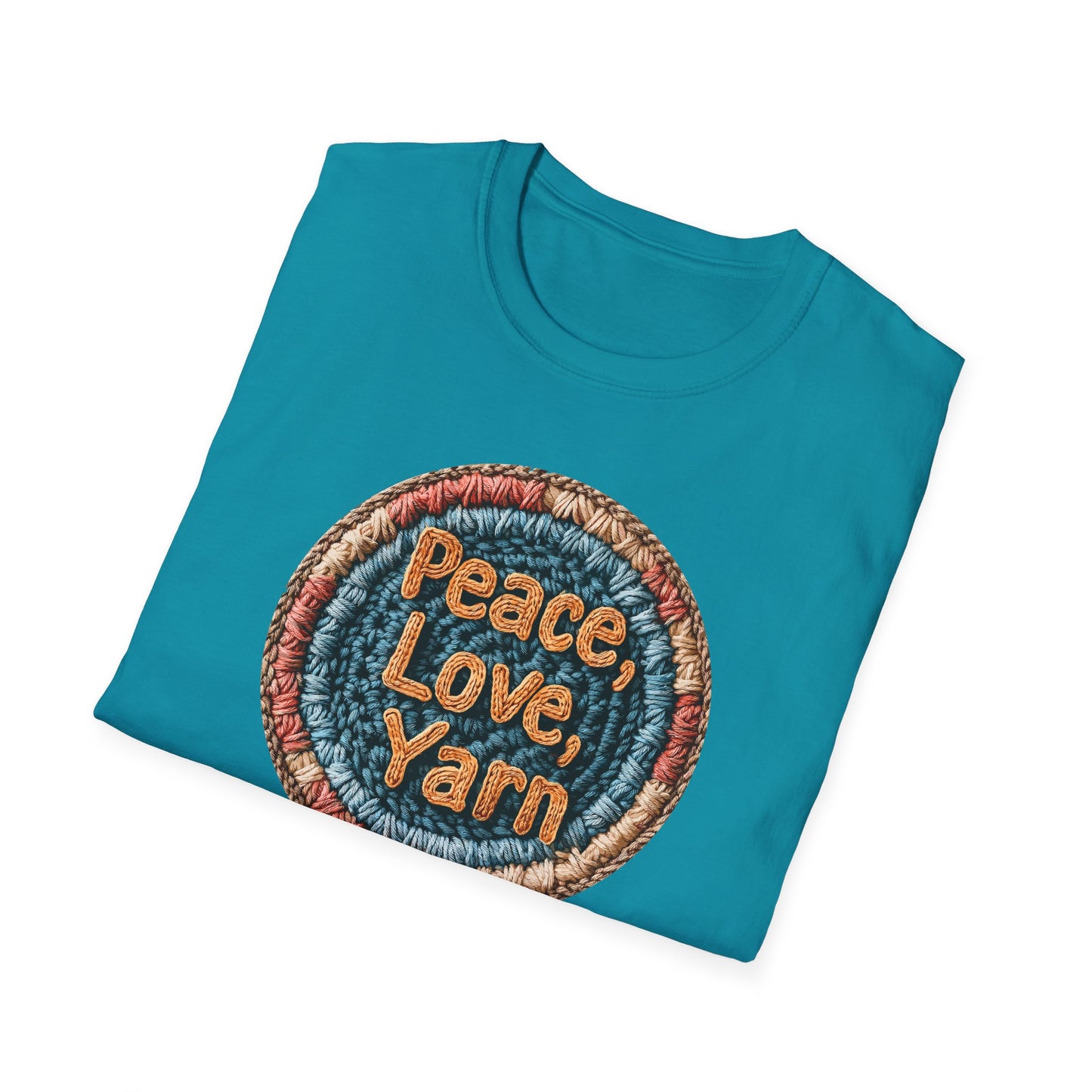 "Peace, Love, Yarn" dark