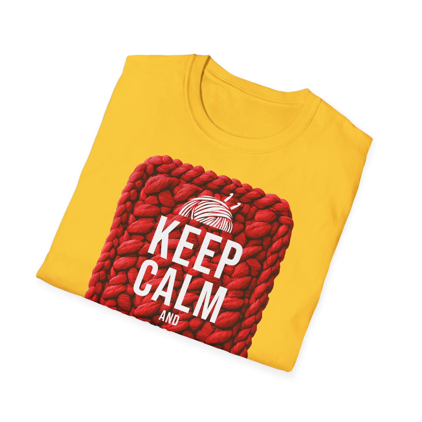 "Keep calm and crochet on" light