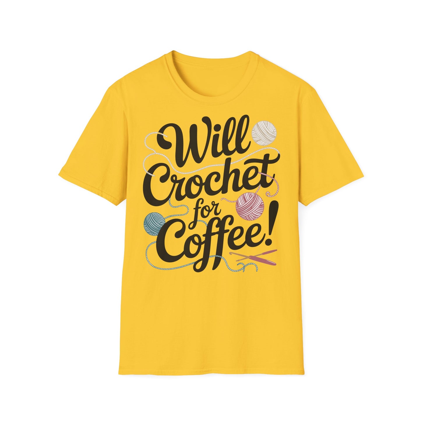 "Will Crochet for Coffee!" light