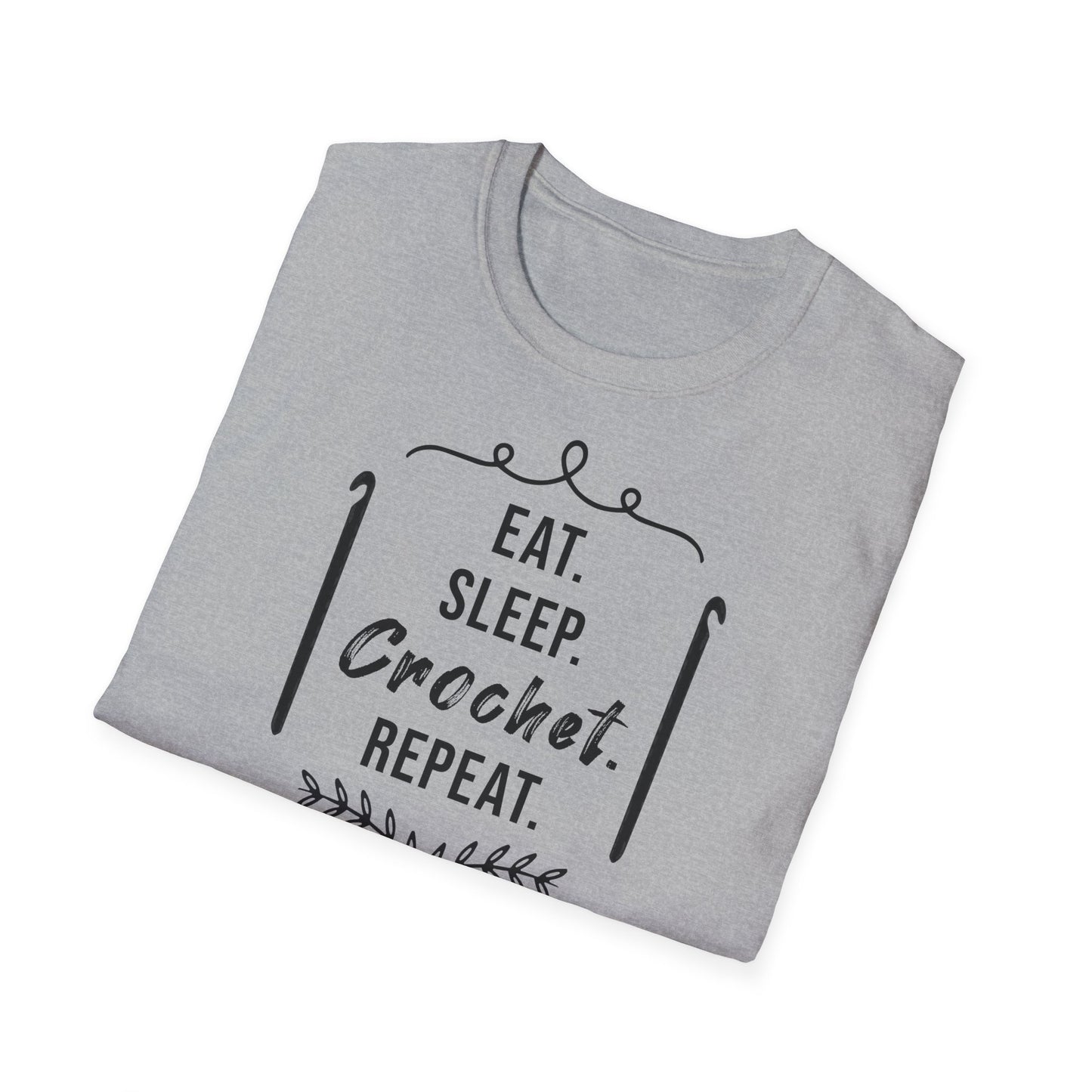 "Eat Sleep Crochet Repeat" light