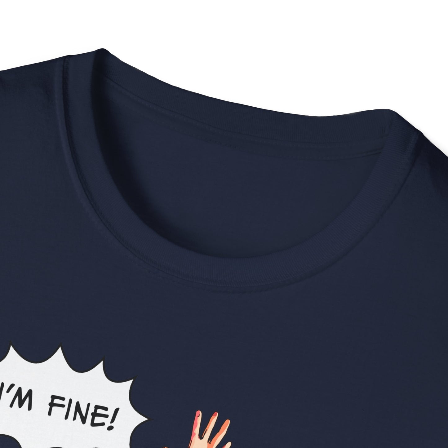 "I'm fine!" dark