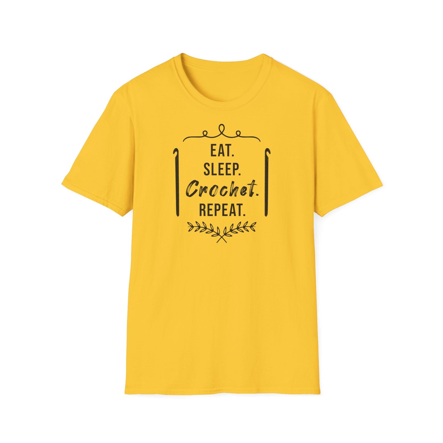 "Eat Sleep Crochet Repeat" light