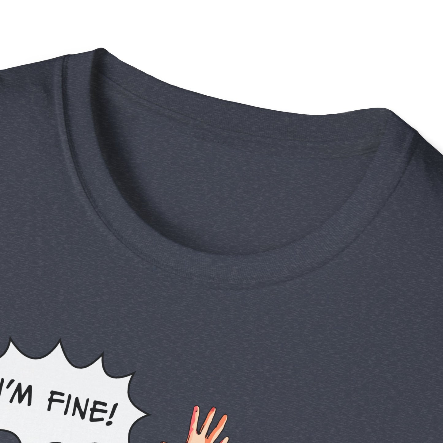 "I'm fine!" dark