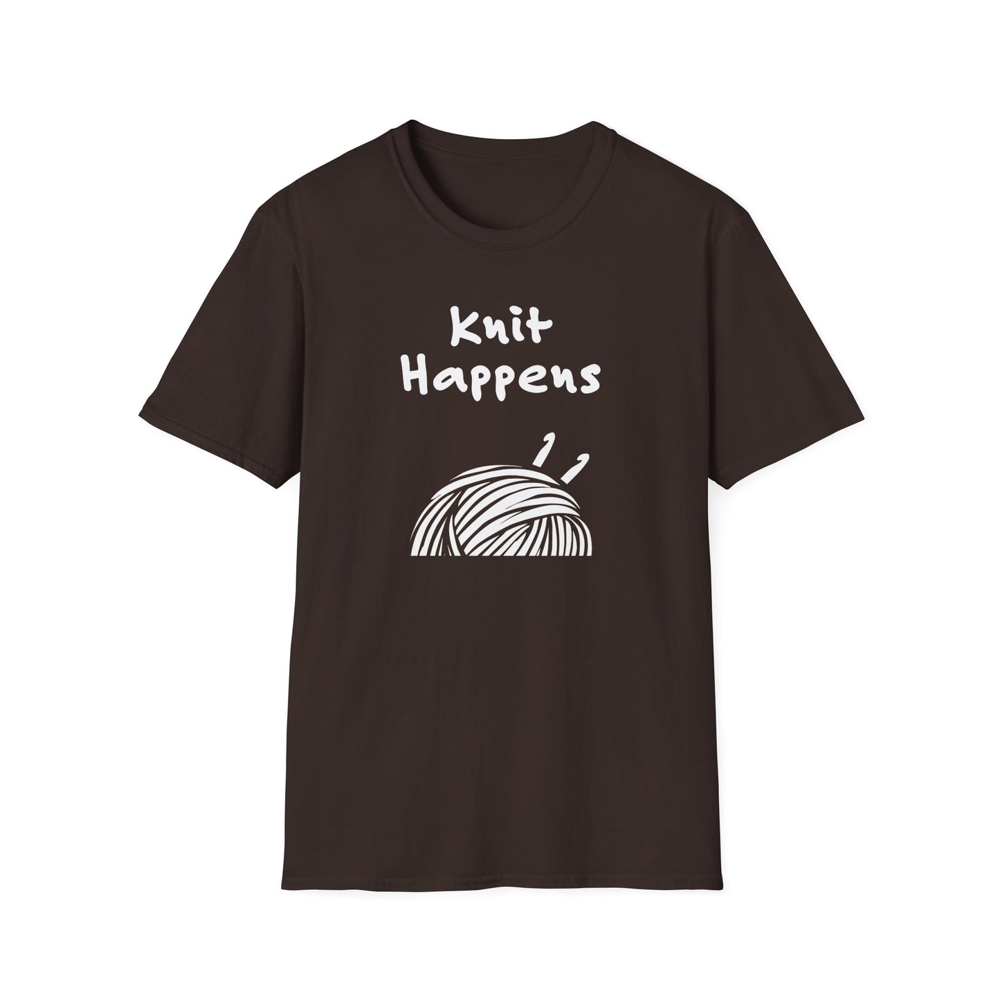 "Knit Happens" dark