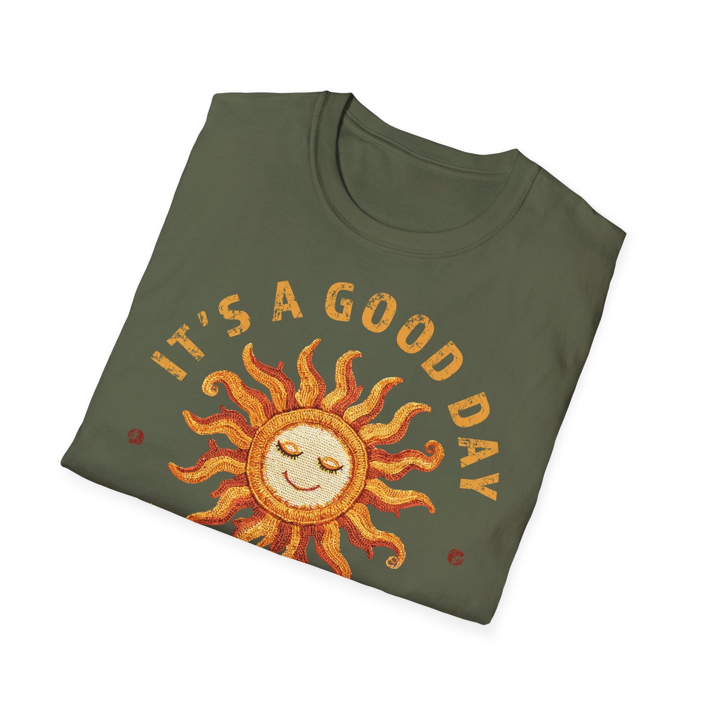 "It's good day to crochet" dark
