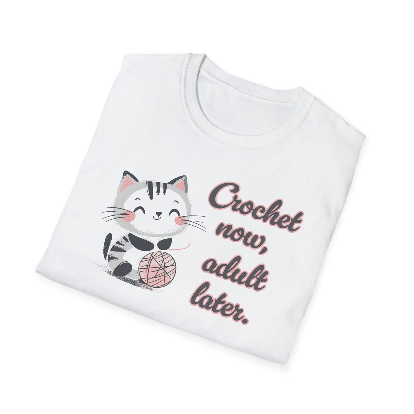 "Crochet now, adult later" light