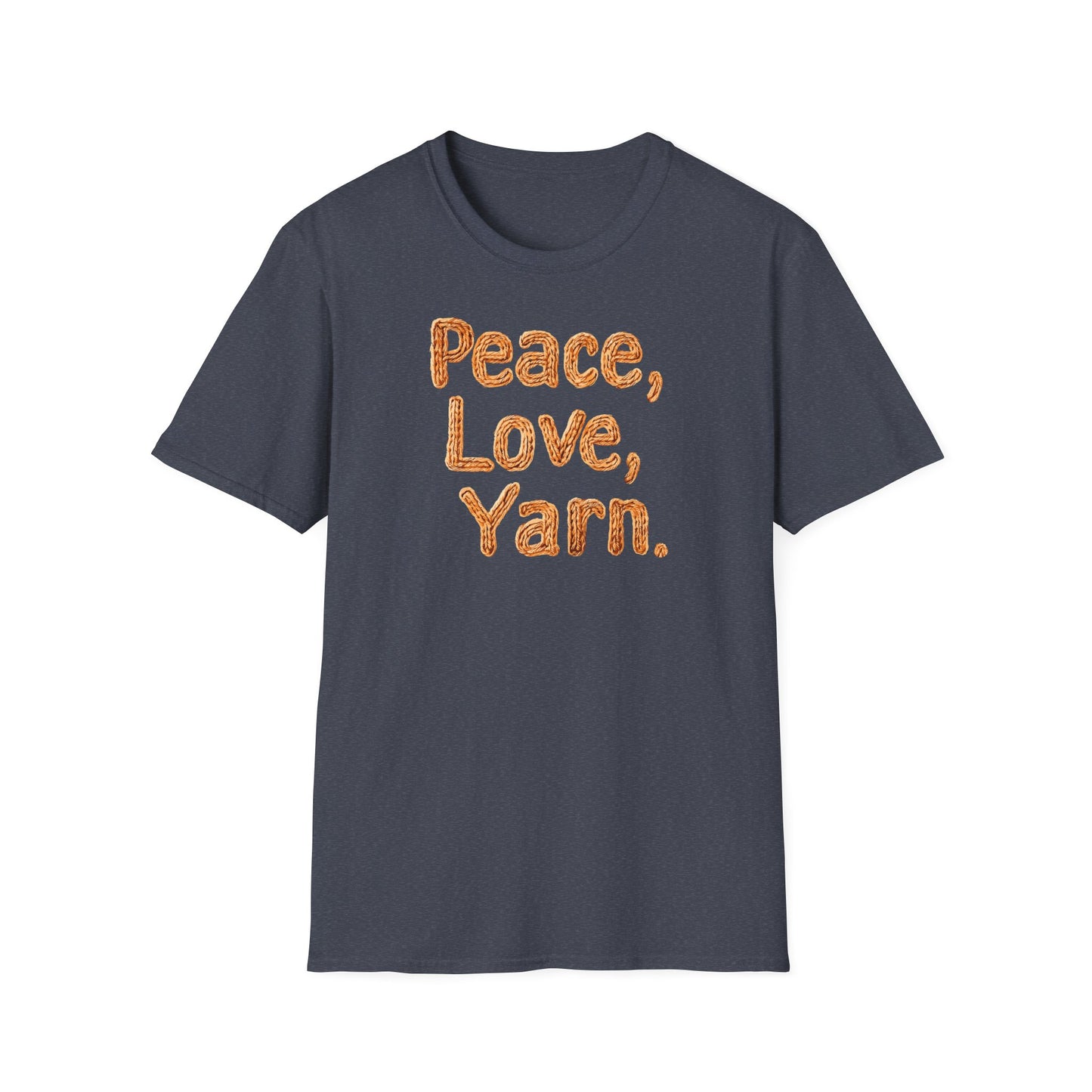 "Peace, Love, Yarn" dark