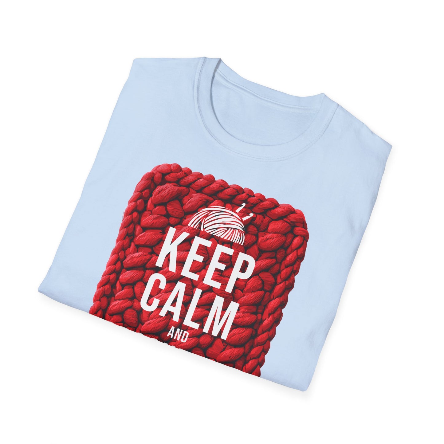 "Keep calm and crochet on" light