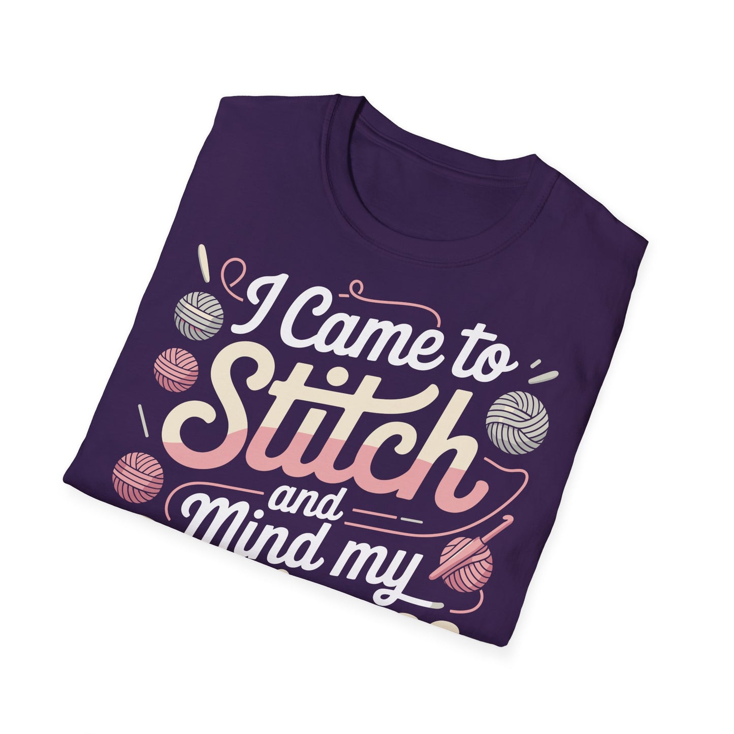 "I came to stitch" dark