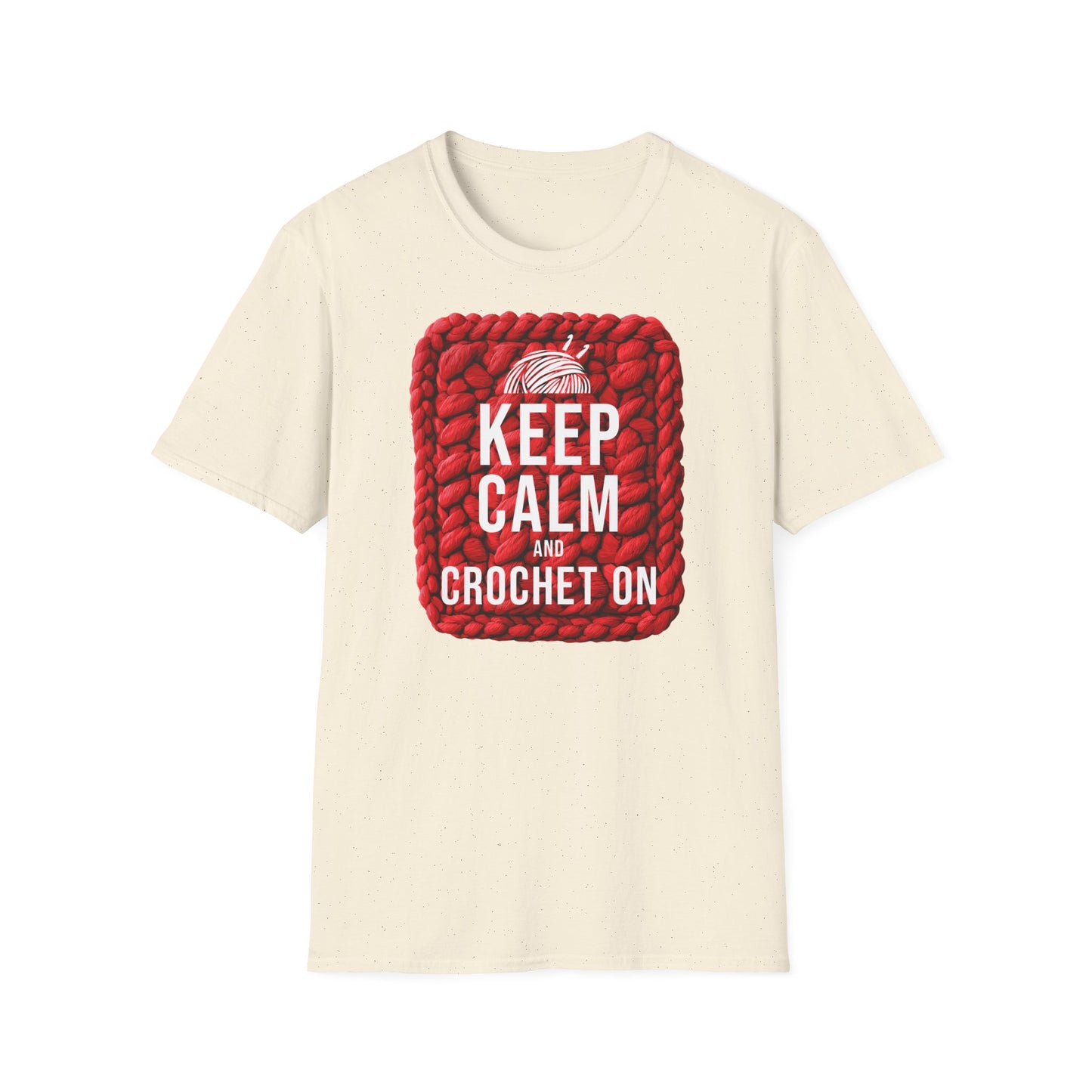 "Keep calm and crochet on" light
