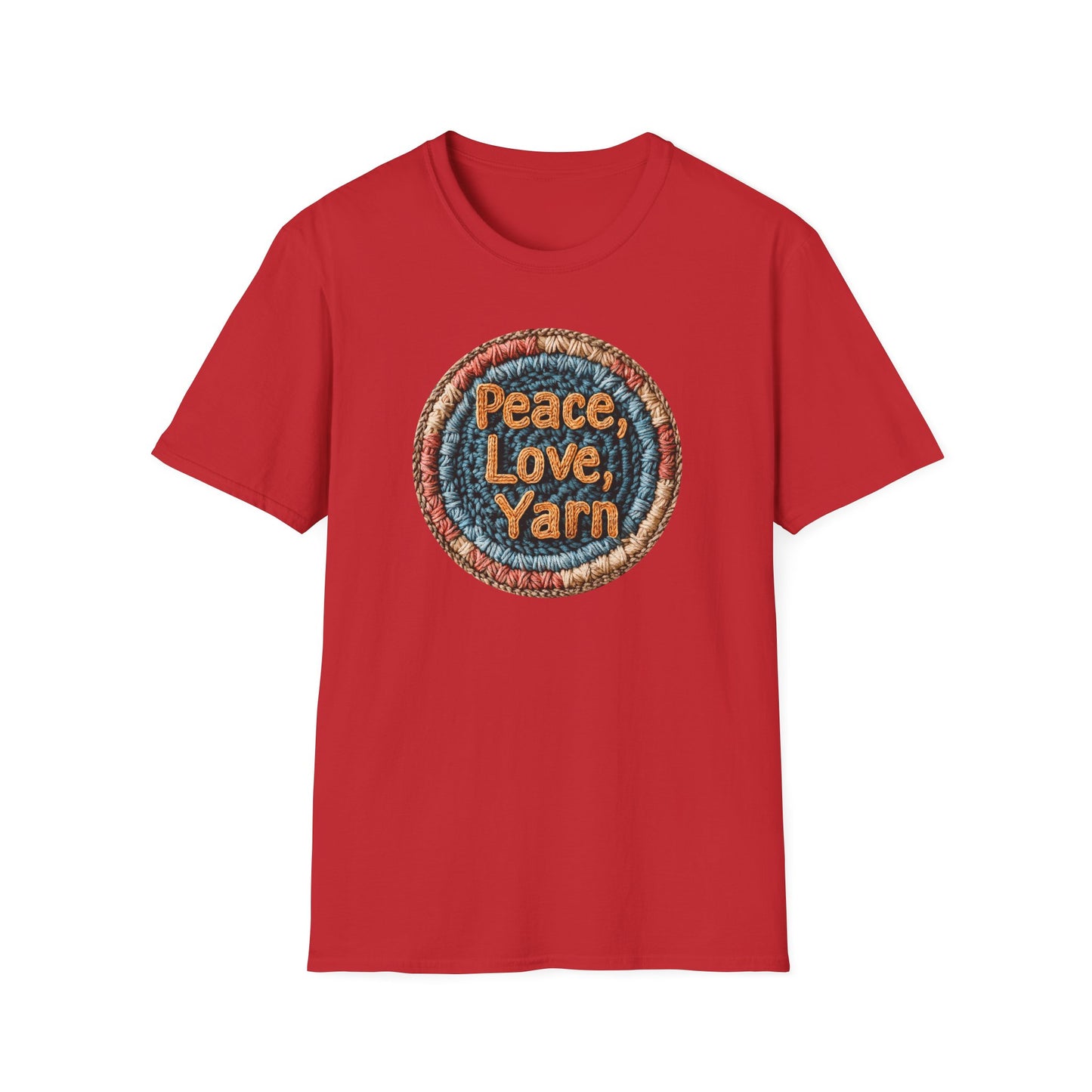 "Peace, Love, Yarn" dark