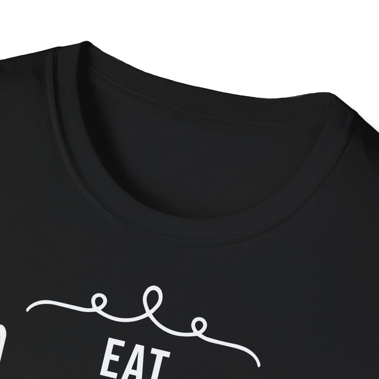 "Eat Sleep Crochet Repeat" dark