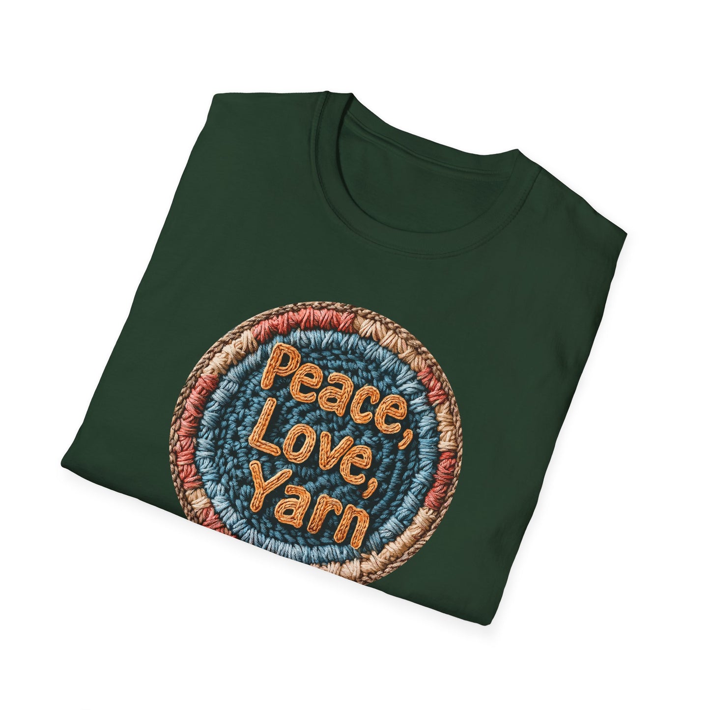 "Peace, Love, Yarn" dark