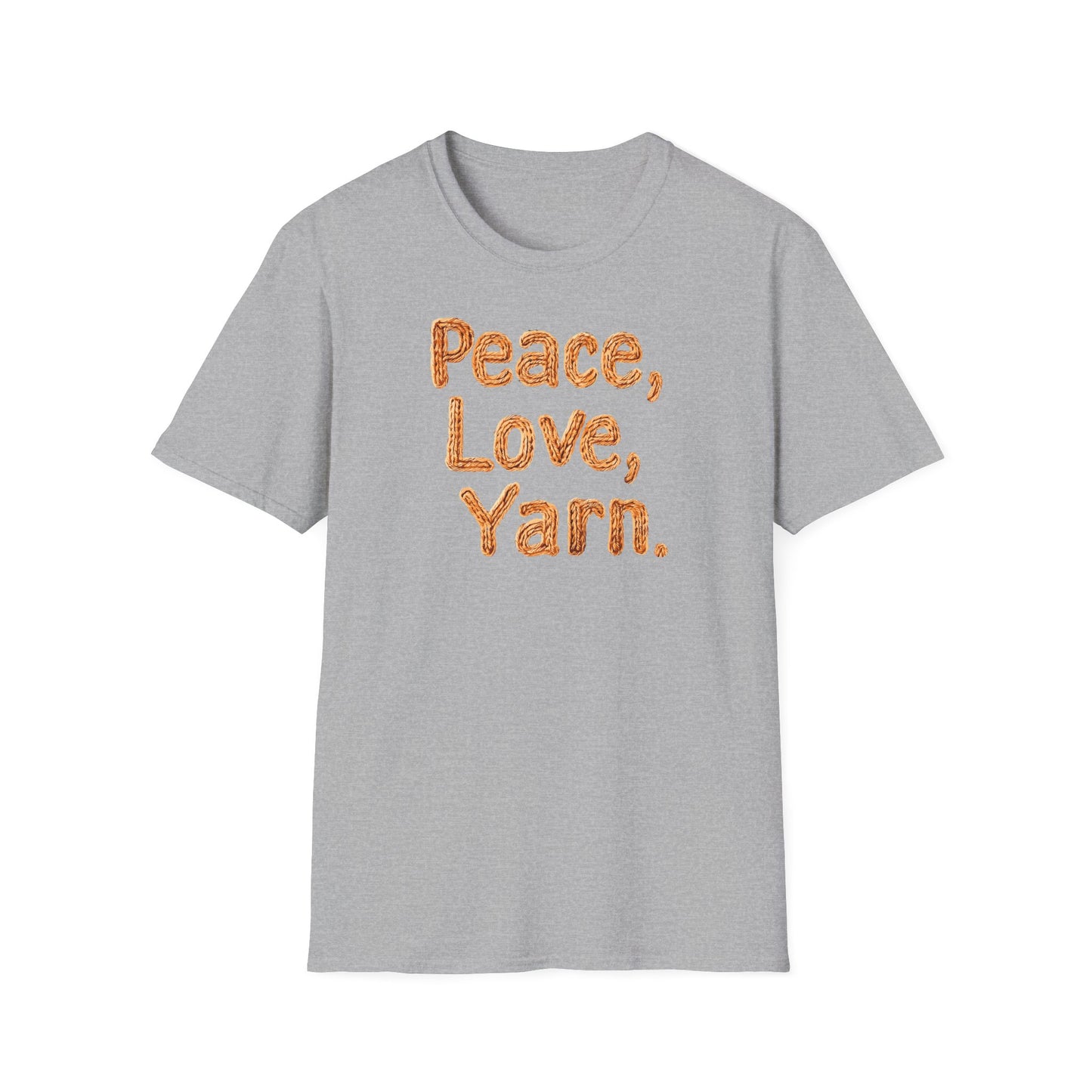 "Peace, Love, Yarn" light