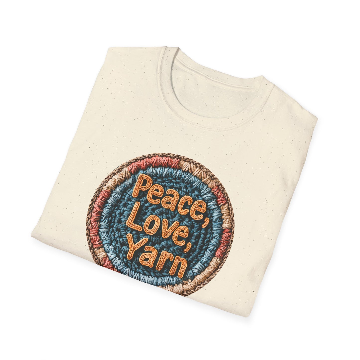 "Peace, Love, Yarn" light