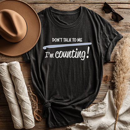"Don't Talk to Me I'm Counting" dark