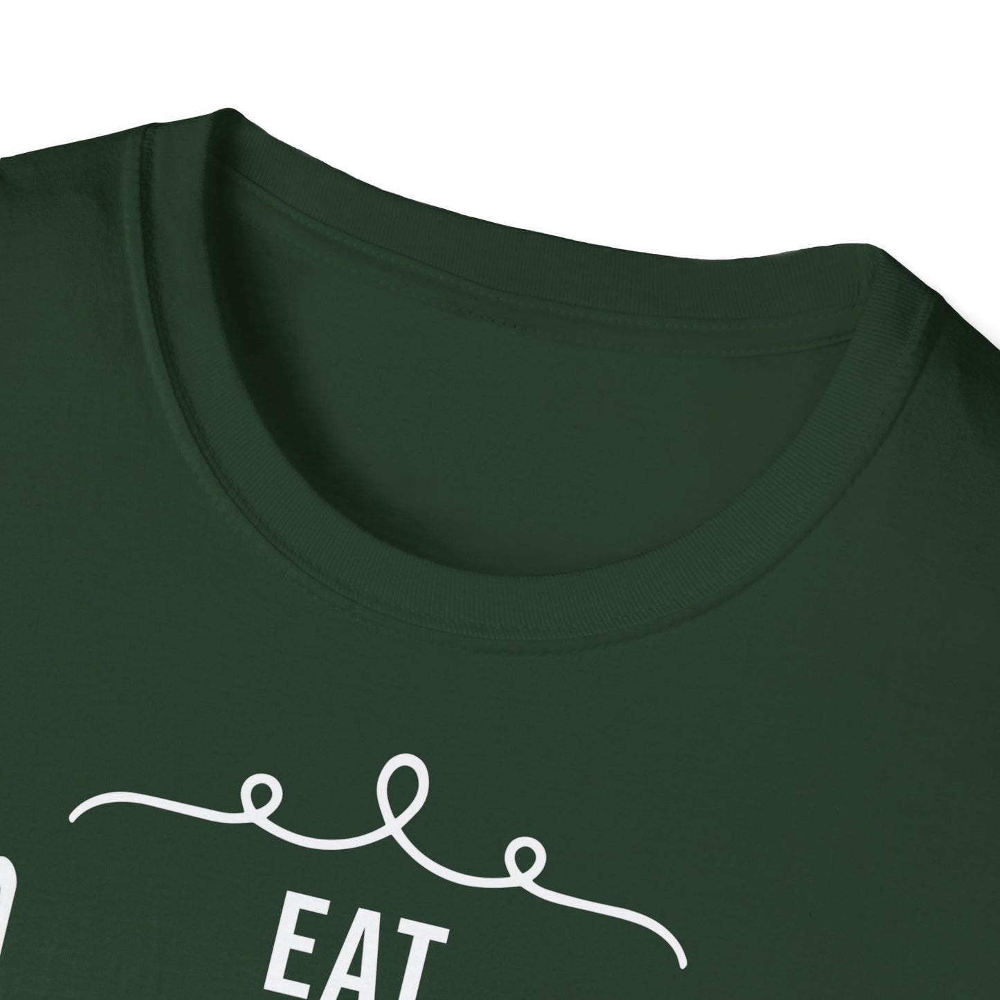 "Eat Sleep Crochet Repeat" dark
