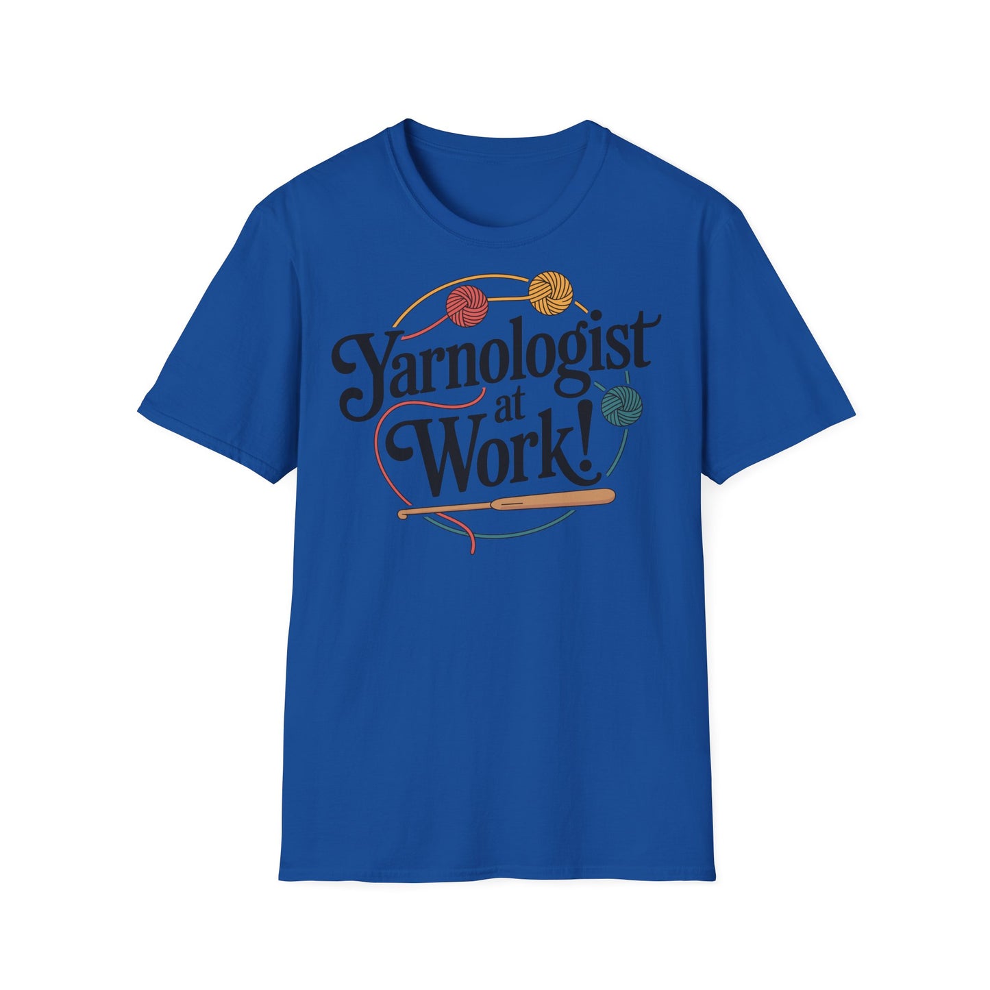"Yarnologist at Work!" dark