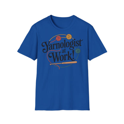 "Yarnologist at Work!" dark