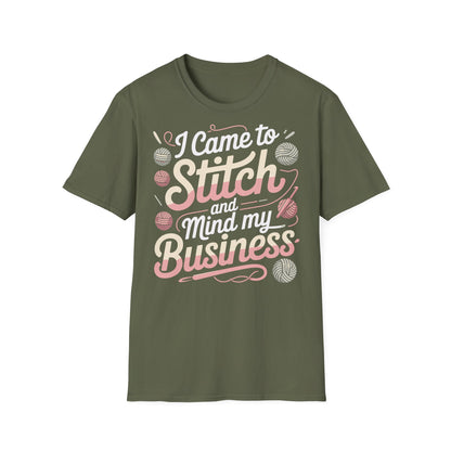 "I came to stitch" dark