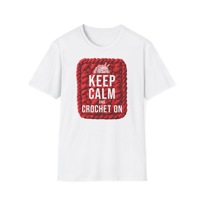 "Keep calm and crochet on" light