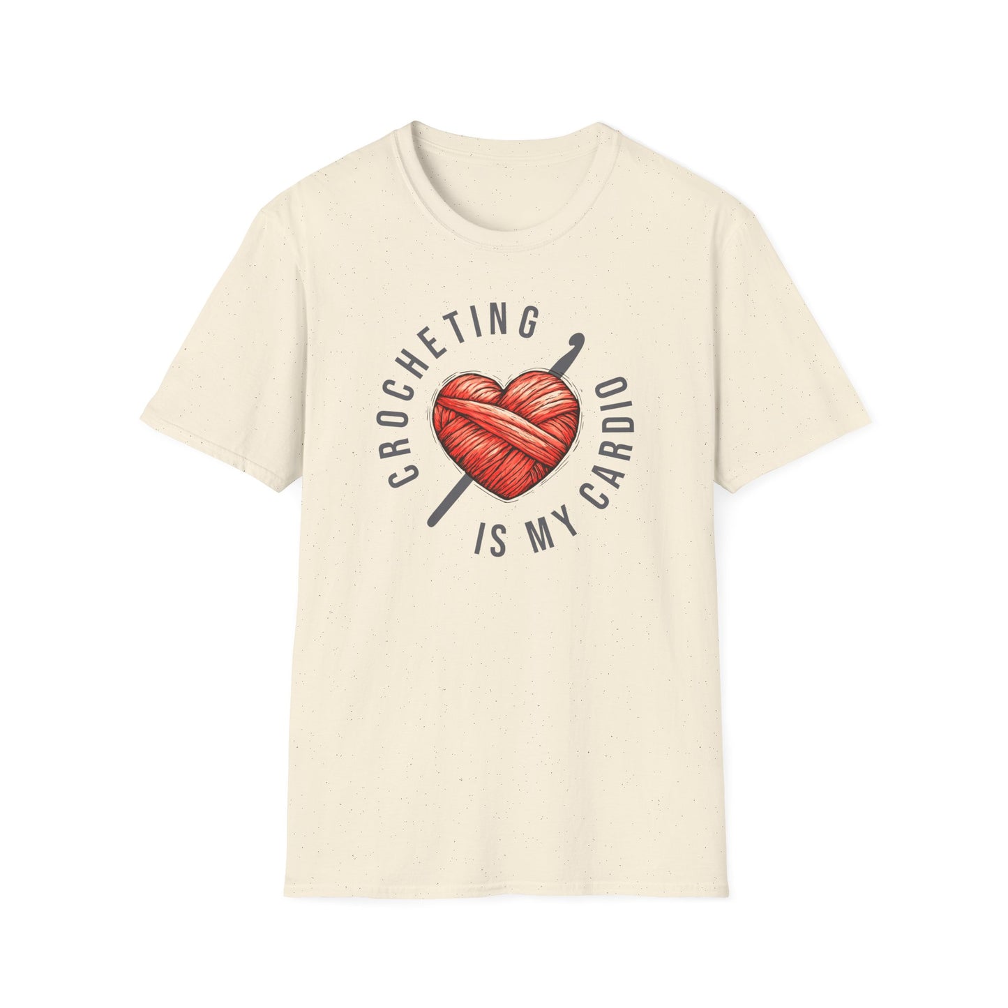 "Crocheting is my cardio" light