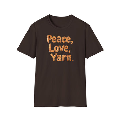 "Peace, Love, Yarn" dark