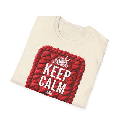 "Keep calm and crochet on" light