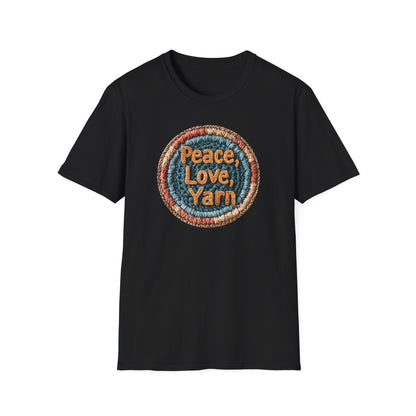 "Peace, Love, Yarn" dark