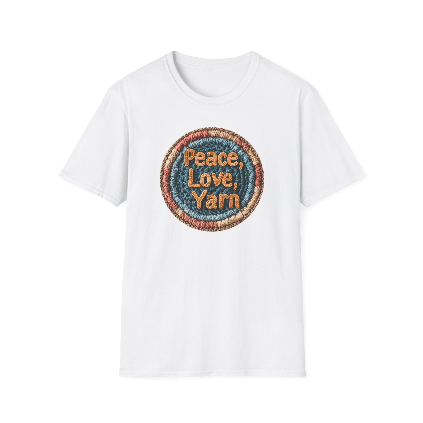 "Peace, Love, Yarn" light