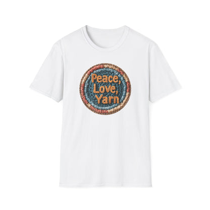 "Peace, Love, Yarn" light