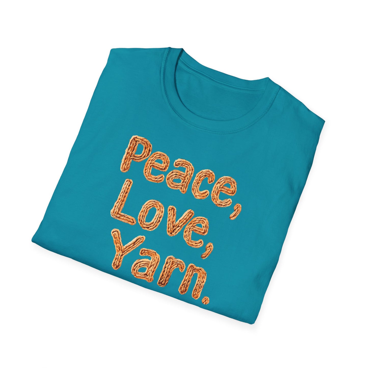 "Peace, Love, Yarn" dark