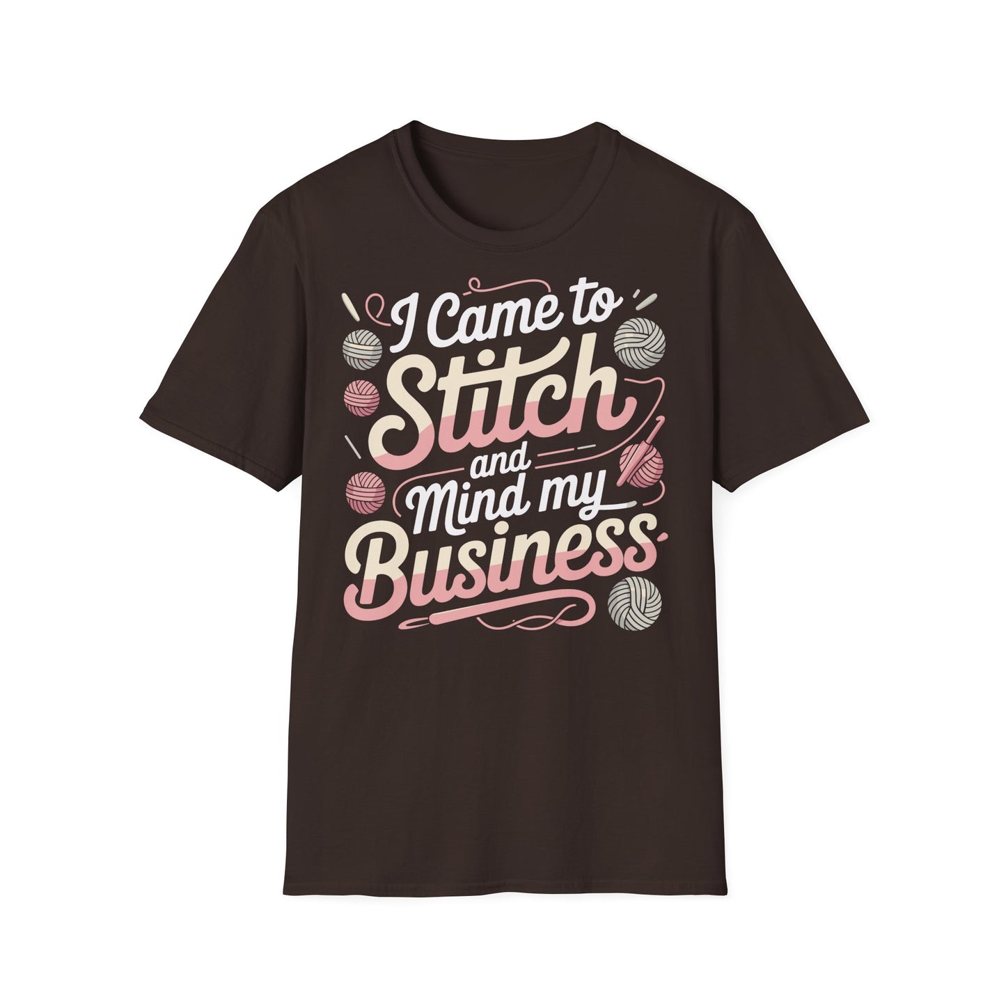 "I came to stitch" dark